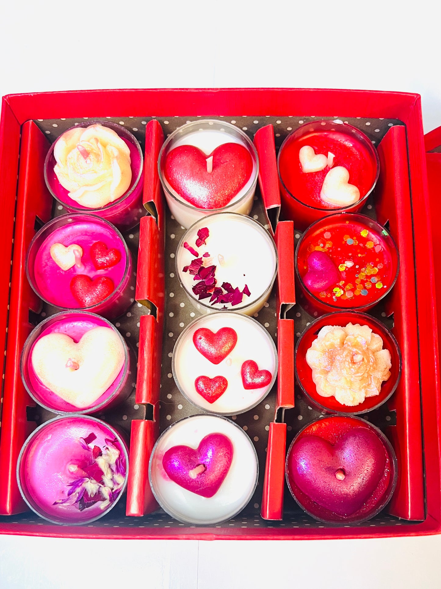 Sweet Heart Tealight Candles