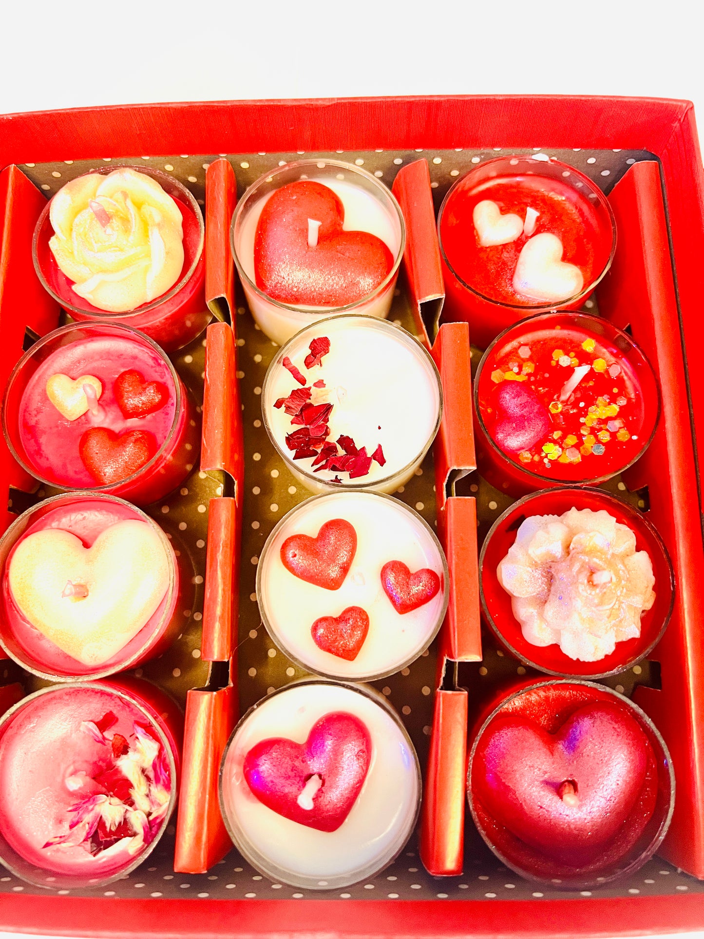 Sweet Heart Tealight Candles